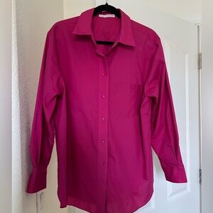 Foxcroft Fuchsia no iron Shirt